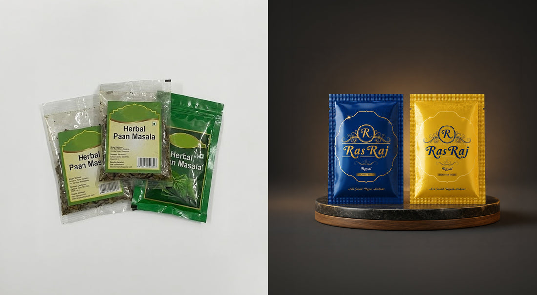 Packaging, Perception & Premium: The RasRaj Herbal Paan Masala Effect