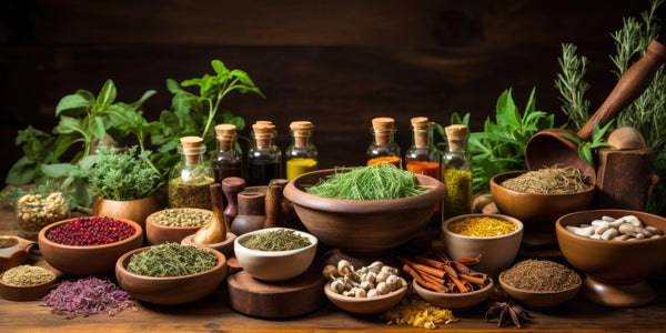 Power of 10+ Ayurvedic <br>& Natural Herbs